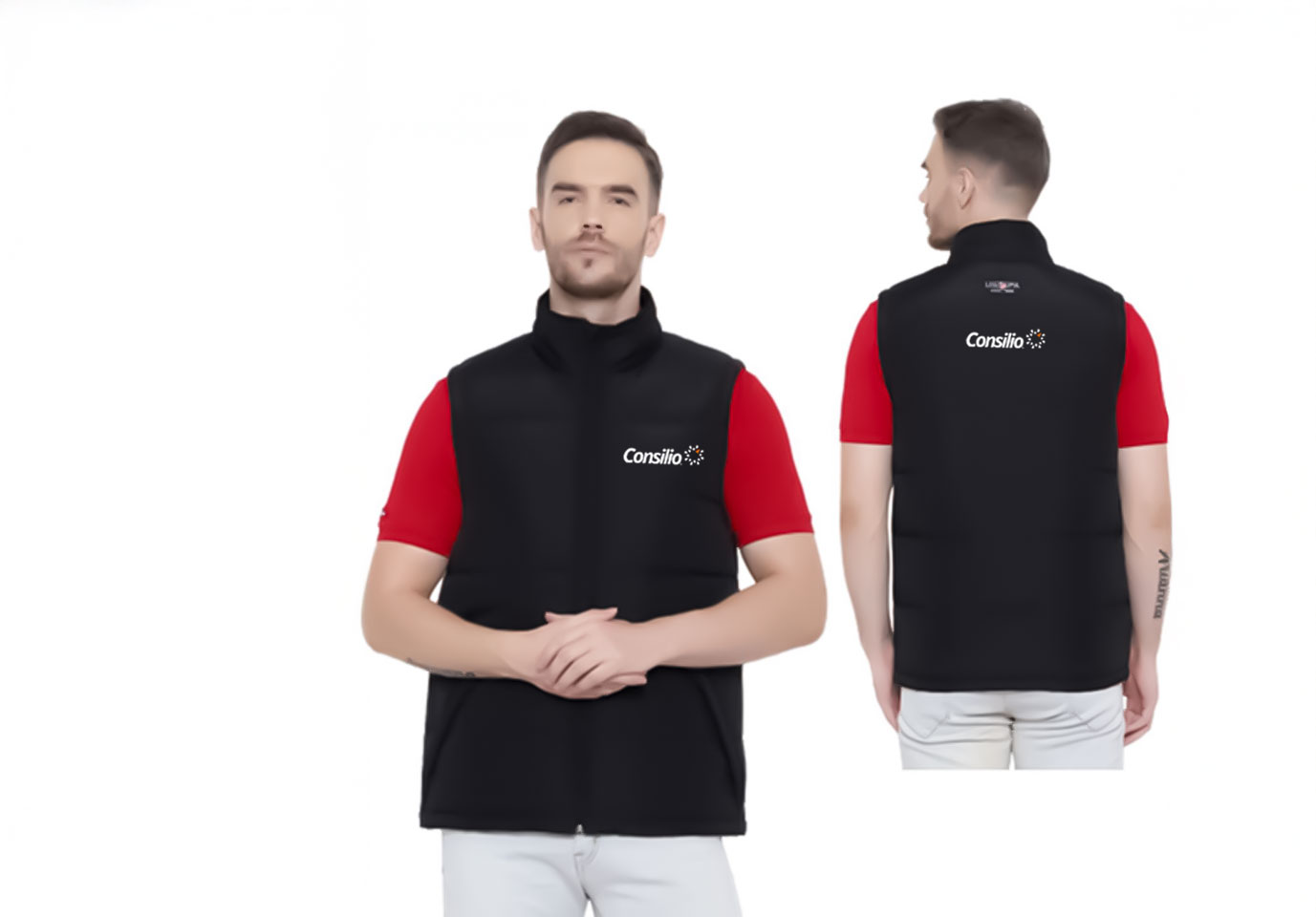 U.S POLO ASSN Bomber Sleeveless Jacket (USIJK8034)