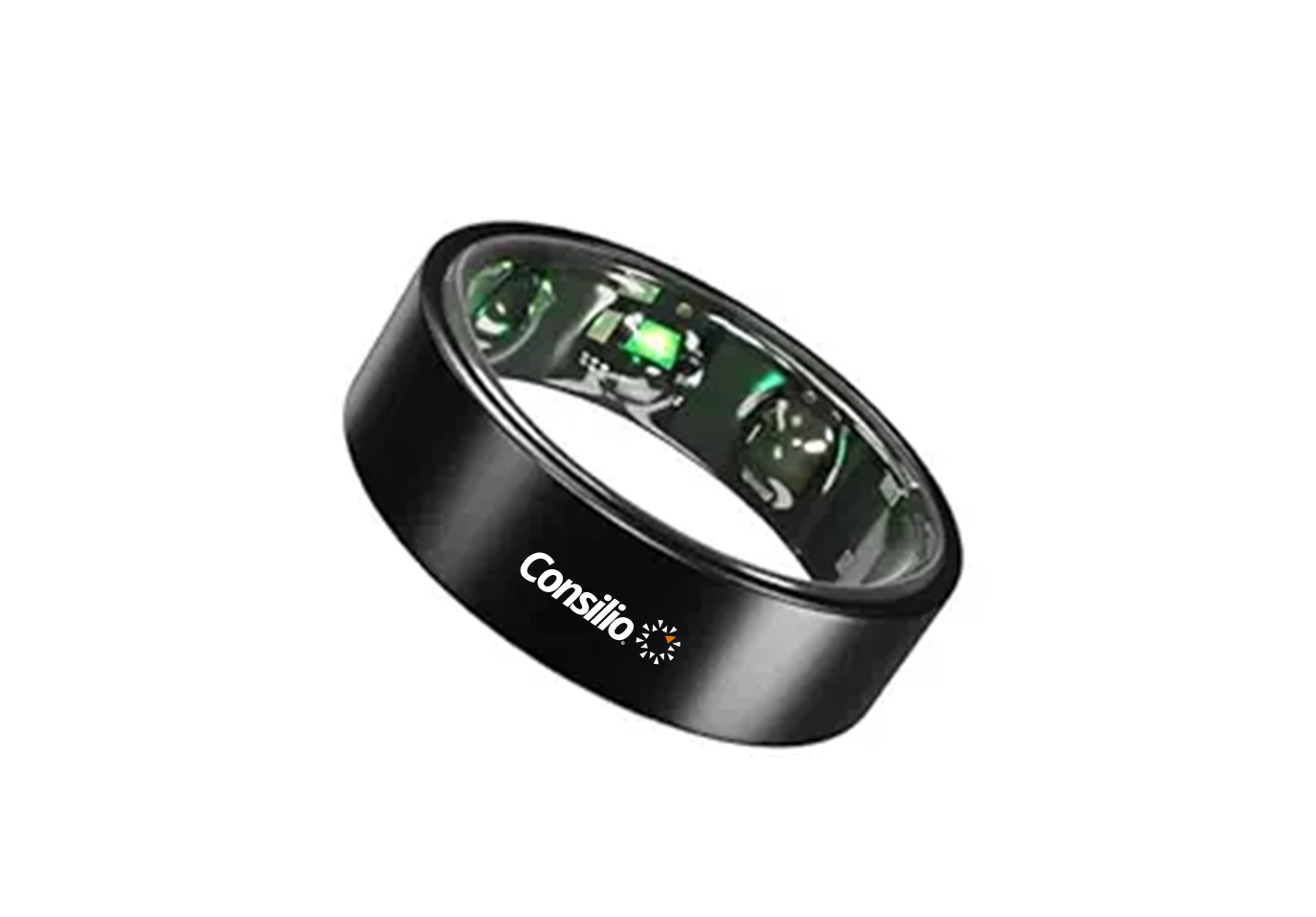 Gabit Smart Ring | Health Tracker, 7+ Day Battery | Sleep, Fitness, Nutrition, Stress | Buy Sizing Kit First | Best Smart Ring Award by Amazon | Ring for Men & Women | Titanium, Matte Black 6